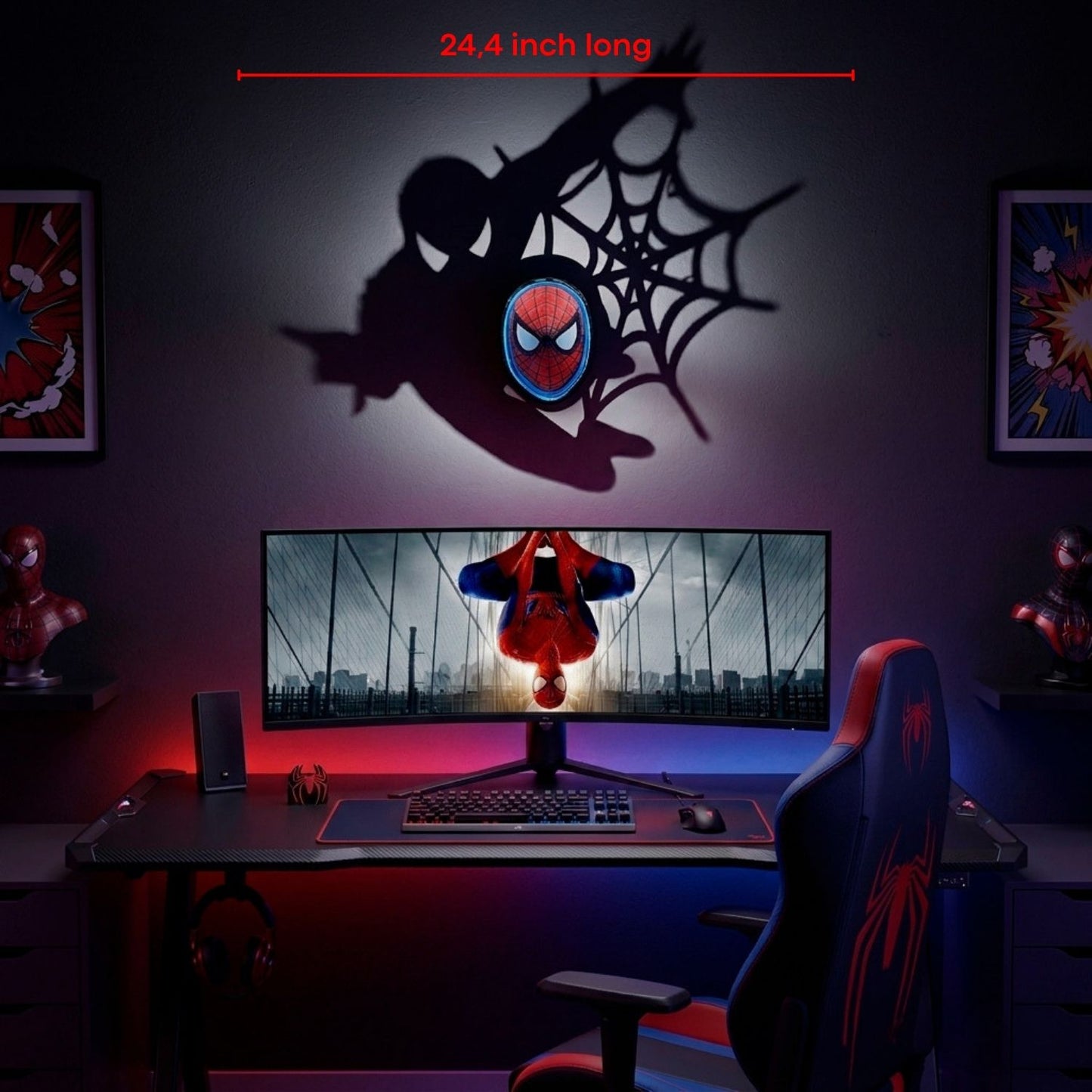 Lámpara de Sombra de Araña
